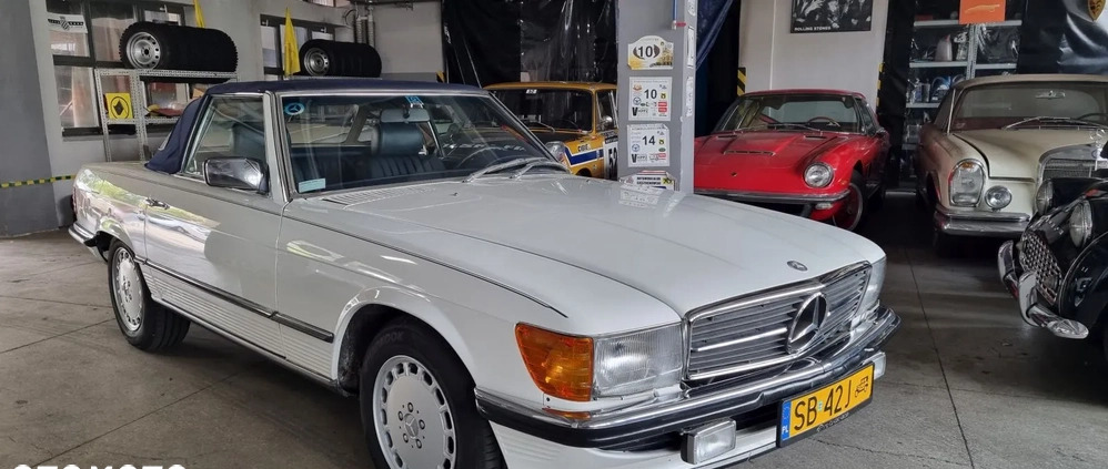 Mercedes-Benz SL cena 144000 przebieg: 95000, rok produkcji 1982 z Bychawa małe 326